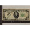 Image 1 : 1934-A US $20 FRN GREEN SEAL NOTE
