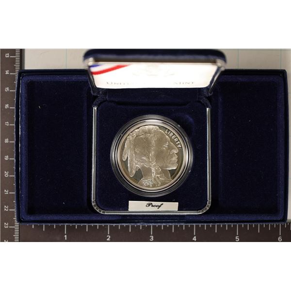 2001-P US PROOF SILVER AMERICAN BUFFALO $1
