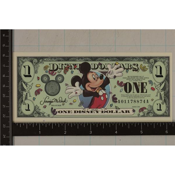 SERIES 2000 ONE DISNEY DOLLAR CU "MICKEY"
