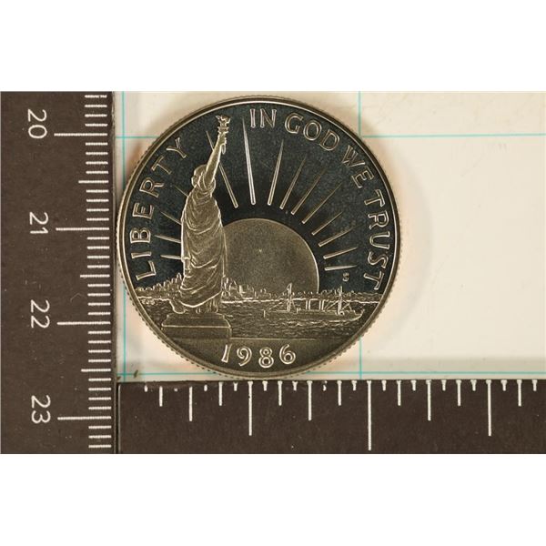 1986-S US PROOF HALF DOLLAR STATUE OF LIBERTY