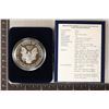 Image 2 : 2003-W PROOF AMERICAN SILVER EAGLE WITH CERT.