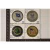 Image 2 : 4-US MILITARY METAL US CHALLENGE COINS: