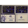 Image 1 : 2002 US PROOF SET (WITH BOX) & WITH CERTIFICATE
