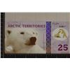 Image 2 : 2017 CU ARCTIC TERRITORIES 25 POLAR DOLLARS