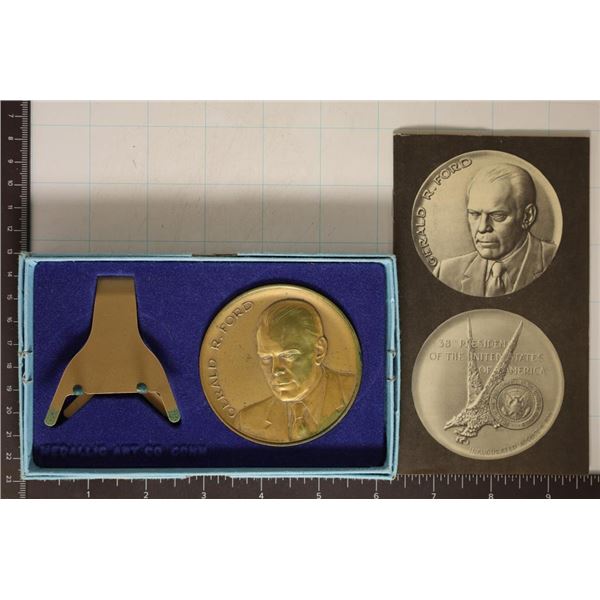 5.8 OZ. SOLID BRONZE MEDALLLIC ART COMPANY GERALD