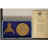 Image 2 : 5.8 OZ. SOLID BRONZE MEDALLLIC ART COMPANY GERALD