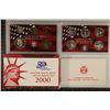 Image 1 : 2000 US SILVER PROOF SET (WITH BOX) & CERTIFICATE