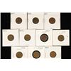 Image 1 : 10 ASSORTED INDIAN HEAD CENTS 1890-1909