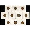 Image 2 : 10 ASSORTED INDIAN HEAD CENTS 1890-1909