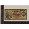 Image 1 : 1863 US 25 CENT FRACTIONAL CURRENCY WITH
