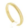 Image 6 : NEW Mens Classic 14k Yellow Gold 3mm Dome Polished w/ Milgrain Wedding Band Ring