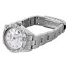 Image 4 : Rolex Ladies Stainless Steel White Arabic Dial 18K Diamond Bezel Oyster Band Dat