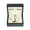 Image 9 : Rolex Ladies 18K Gold And Steel White Roman Diamond Bezel Hidden Clasp Datejust