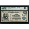 1902 $20 Perkasie PA National PMG 15NET