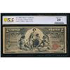 Image 1 : 1896 $2 Educational Silver Certificate PCGS 20