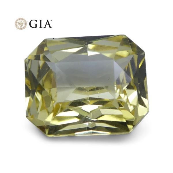 Dazzling 1.74 Ct GIA Certified Natural Sapphire