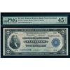 Image 1 : 1918 $2 Cleveland FRBN PMG 45EPQ