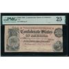 1864 $500 T-64 Confederate PMG 25