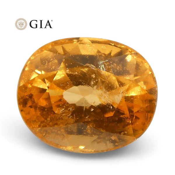 Amazing 3.00 Ct GIA Certified Natural Garnet