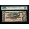 Image 1 : 1864 $10 T-68 Confederate PCGS 64EPQ