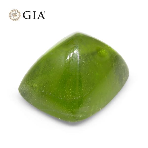 Rare HUGE 47.7 Ct GIA Certified Natural Peridot