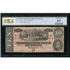 Image 1 : 1864 $10 T-68 Confederate PCGS 63