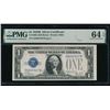 Image 1 : 1928B $1 Silver Certificate PMG 64EPQ