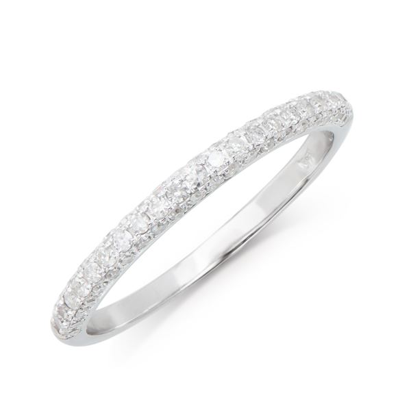 14KT White Gold 0.38ctw Diamond Ring