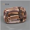 Image 1 : Large Rare 9.70 Ct GIA Certified Natural Morganite