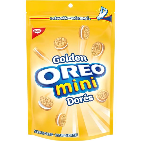 2 BAGS X 200G MINI GOLDEN OREOS
