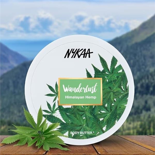 NEW NYKAA WANDERLUST BODY BUTTER - HIMALAYAN HEMP