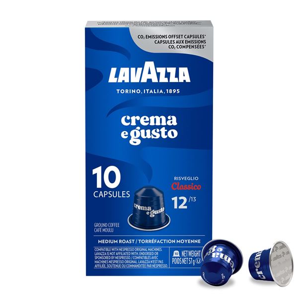 2 NEW LAVAZZA CREMA E GUSTO NESPRESSO CAPSULES