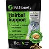 Image 1 : 2 BAGS OF PET HONESTY HAIRBALL SUPPORT - TREATS W/