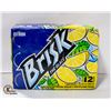 Image 1 : CASE OF 12 LEMON BRISK ICED TEA - 355ML PER CAN