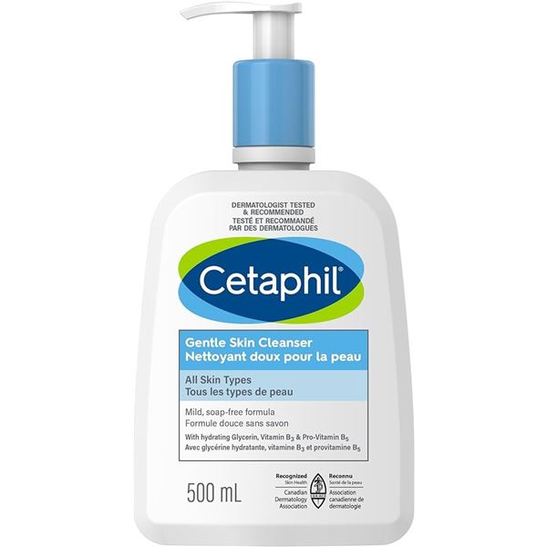 NEW 500ML CETAPHIL GENTLE SKIN CLEANSER
