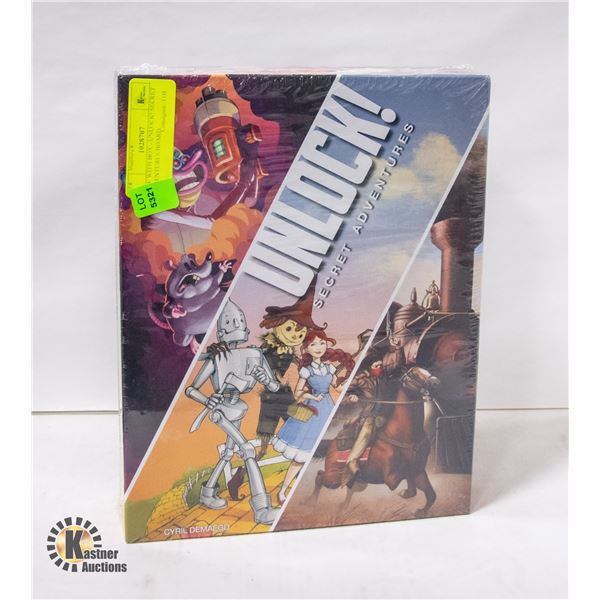 NEW WITH BOX - UNLOCK! SECRET ADVENTURES BOARD