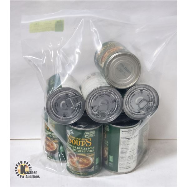 9 NEW AMY'S ORGANIC BIO SOUP VEGETABLE BARLEY