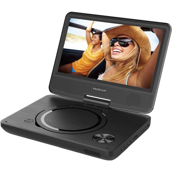 NEW IN BOX PROSCAN 7 INCH LCD PORTABLE DVD PLAYER