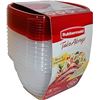 Image 1 : NEW 8 PACK OF RUBBERMAID DEEP SQUARES TAKE ALONGS