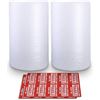 Image 1 : NEW TOTAL BOX BUBBLE CUSHIONING WRAP ROLL 2 PACK