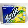 Image 1 : NEW CASE OF 12 LEMON BRISK ICED TEA 12 X 355ML