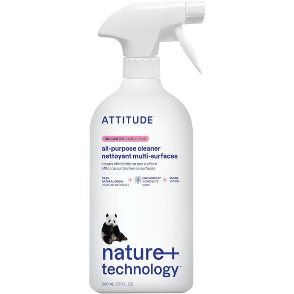 NEW ATTITUDE UNSCENTED ALL PURPOSE CLEANER