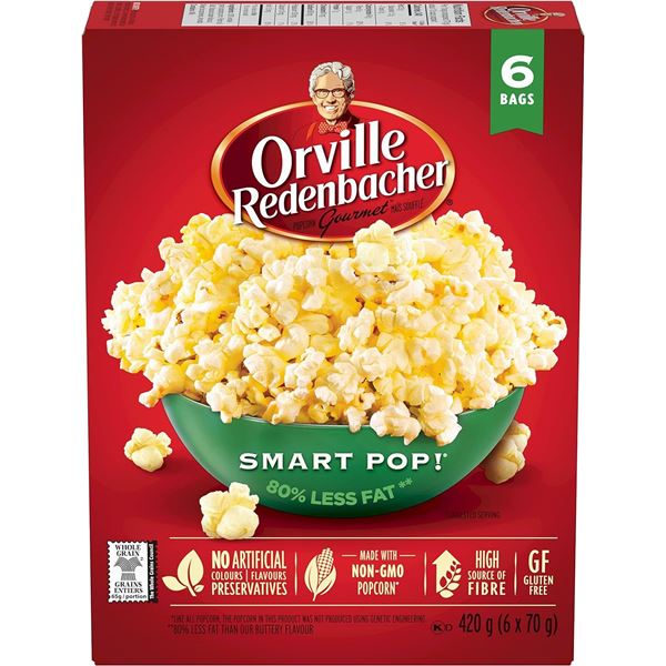 420G BOX ORVILLE REDENBACHER GOURMET SMART POP