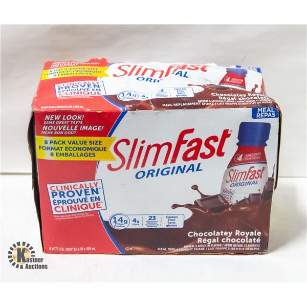 NEW SLIMFAST ORIGINAL CHOCOLATEY ROYAL