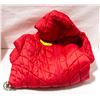 Image 1 : NEW TSLA WOMENS FULL LENGTH RED PUFFER JACKET