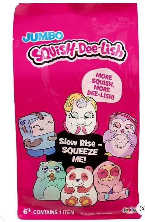 Sluggish Rise BRAND NEW SQUISH-DEE-LISH - SLOW RISE - SQUEEEEEZE