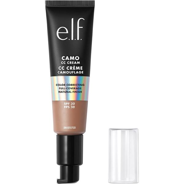 NEW ELF CAMO CC CREAM SPF 30 SHADE DEEP 540