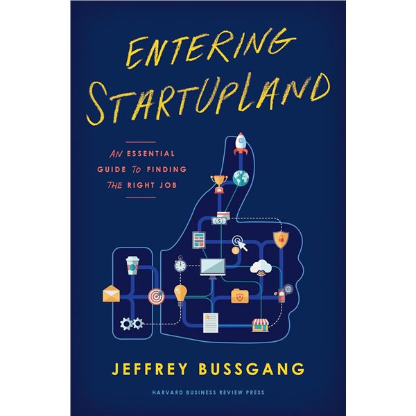 NEW HARDCOVER "ENTERING STARTUPLAND" BY JEFFERY