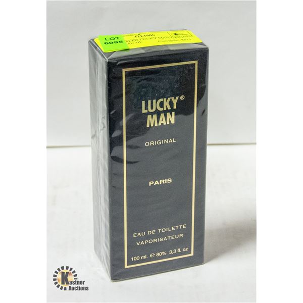 NEW SEALED LUCKY MAN ORIGINAL PARIS EAU DE