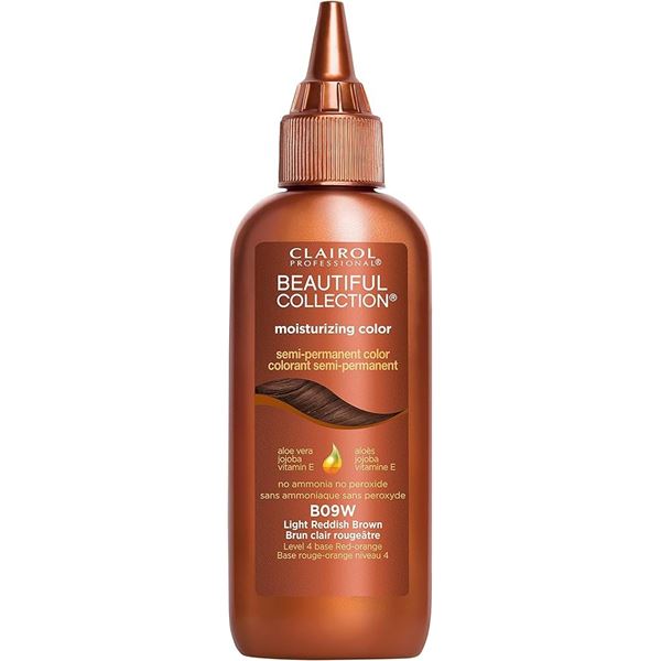 NEW 88ML CLAIROL MOISTURIZNG COLOR REDDISH BROWN